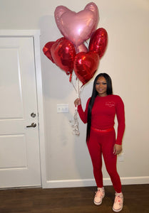 JUST A GIRL VALENTINES DAY COLLECTION RED
