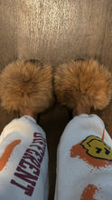 Load image into Gallery viewer, BROWN FUR SLIDES
