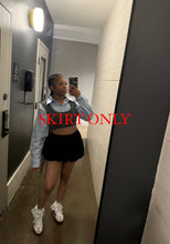 Load image into Gallery viewer, BAD TEACHER SKIRT BLACK
