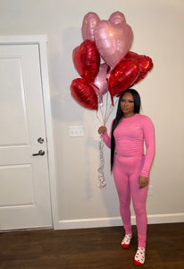 JUST A GIRL VALENTINES DAY COLLECTION PINK