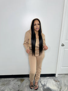 CARAMEL JOGGING SUIT