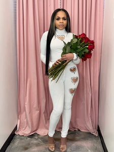 BE MINE LOVER GIRL WHITE