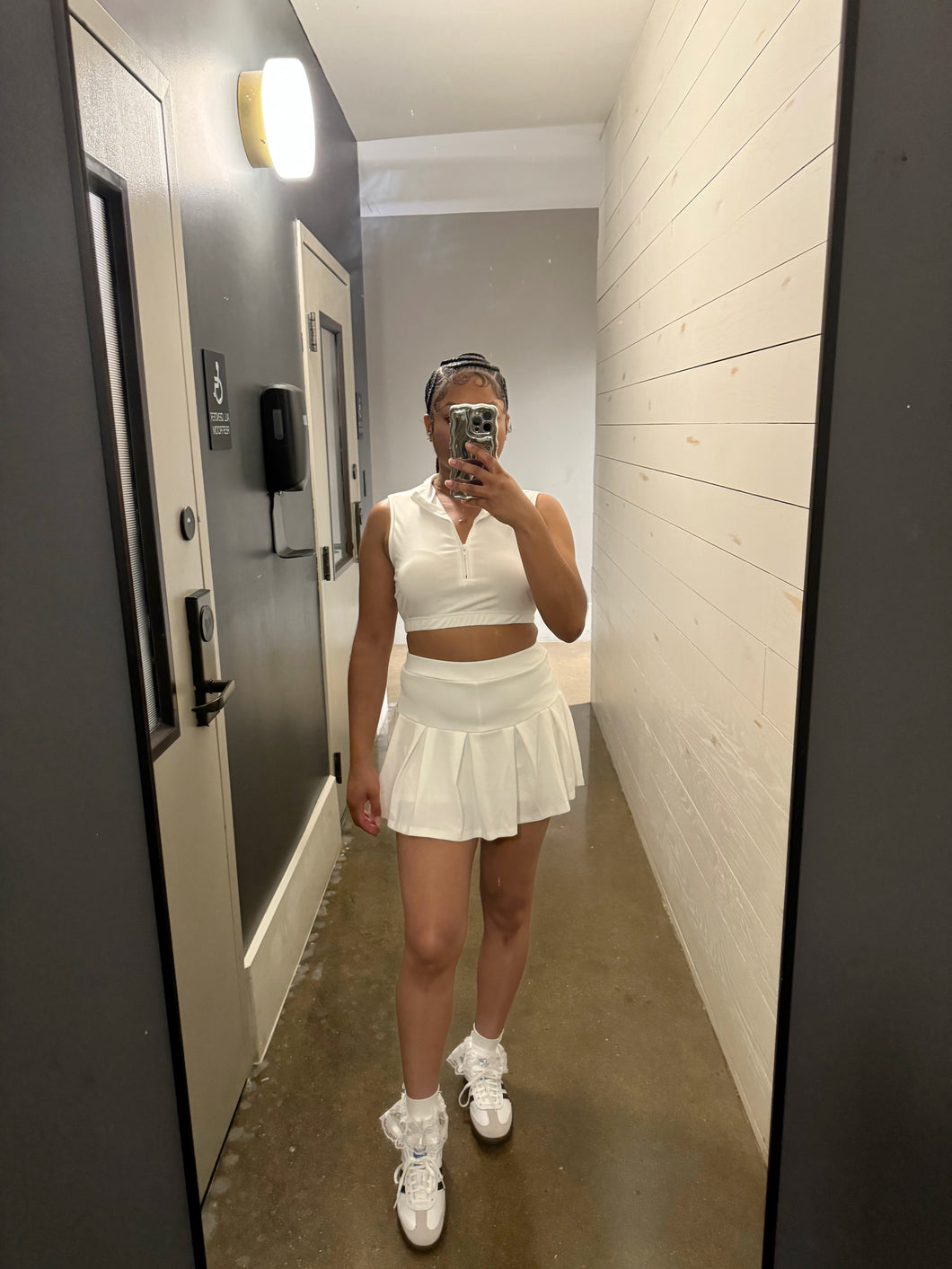 TENNIS GIRL WHITE