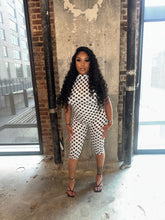 Load image into Gallery viewer, white polka dot romper
