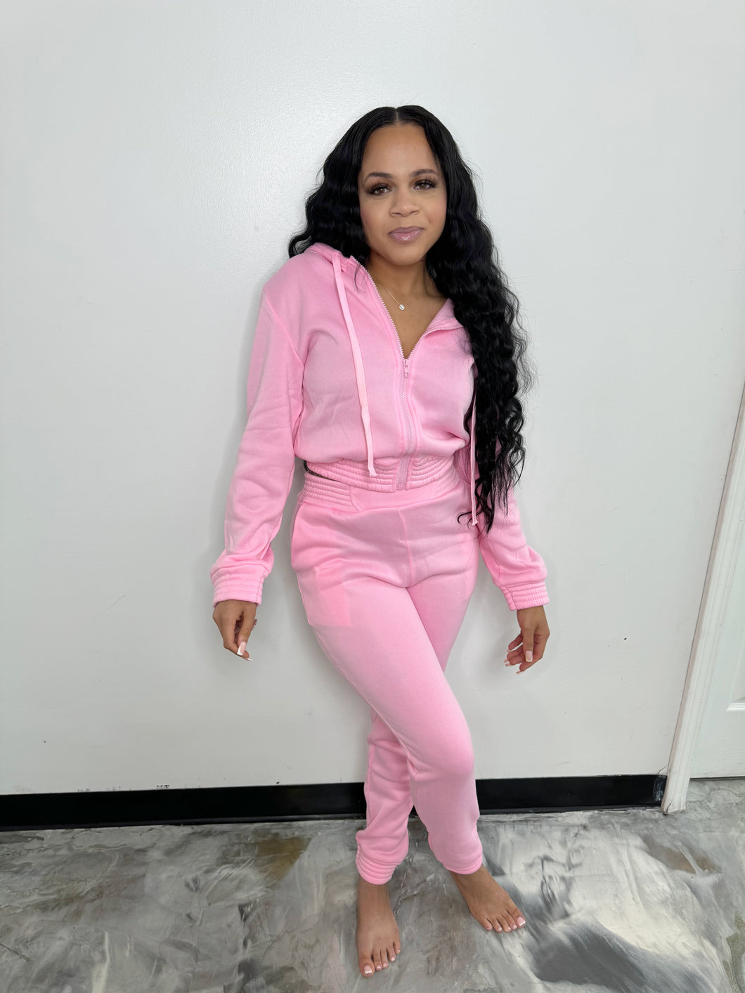 BARBIE PINK JOGGING SUIT