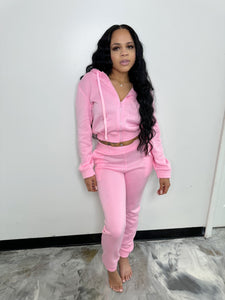 BARBIE PINK JOGGING SUIT
